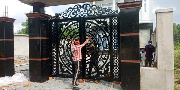 cổng sắt mỹ thuật