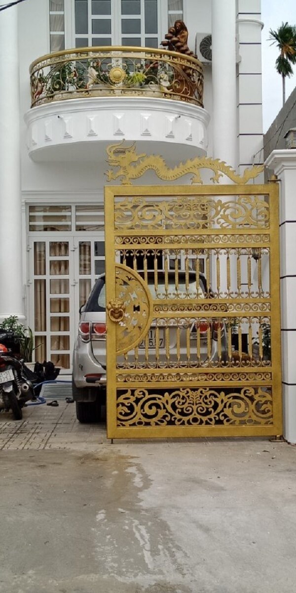 cổng sắt mỹ thuật