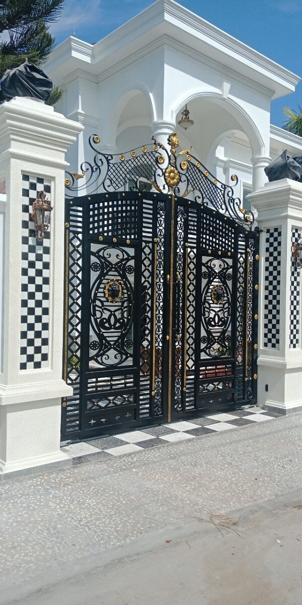 cổng sắt mỹ thuật
