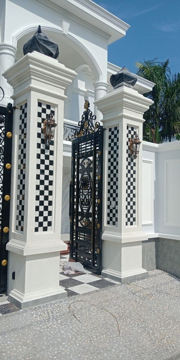 cổng sắt mỹ thuật