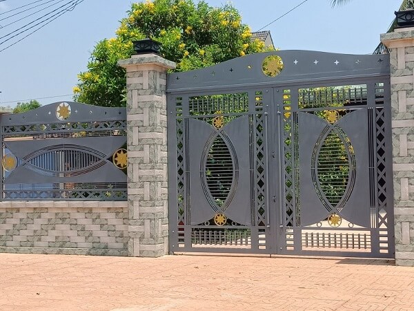 cổng sắt mỹ thuật