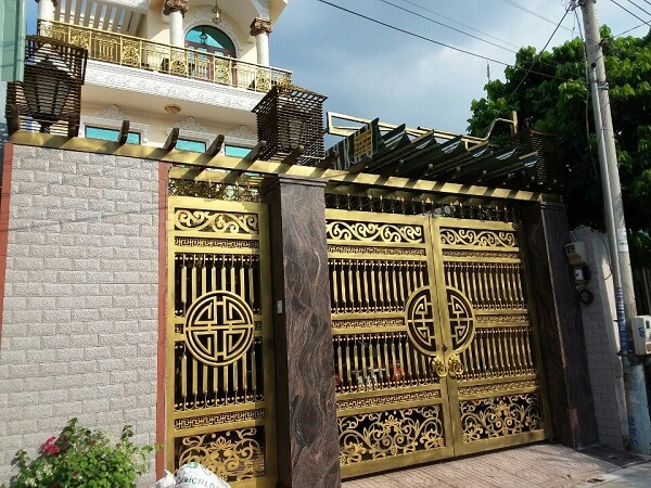 cổng sắt mỹ thuật