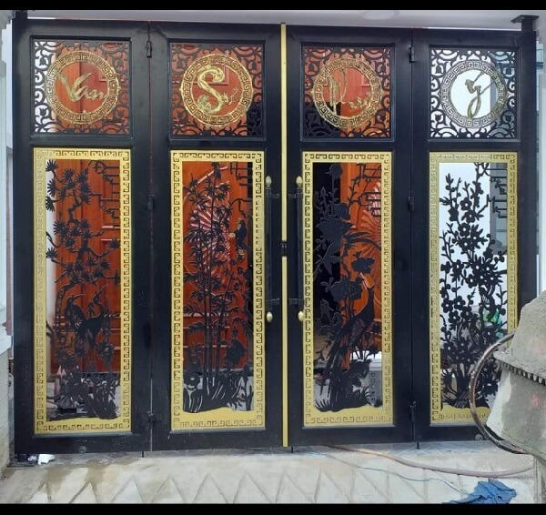 cổng sắt mỹ thuật